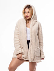 Sobretudo Longo Sherpa